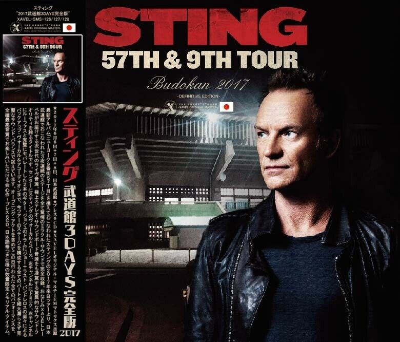 Sting Budokan 2017 Complete Limited Set Japan Tour 6 CD
