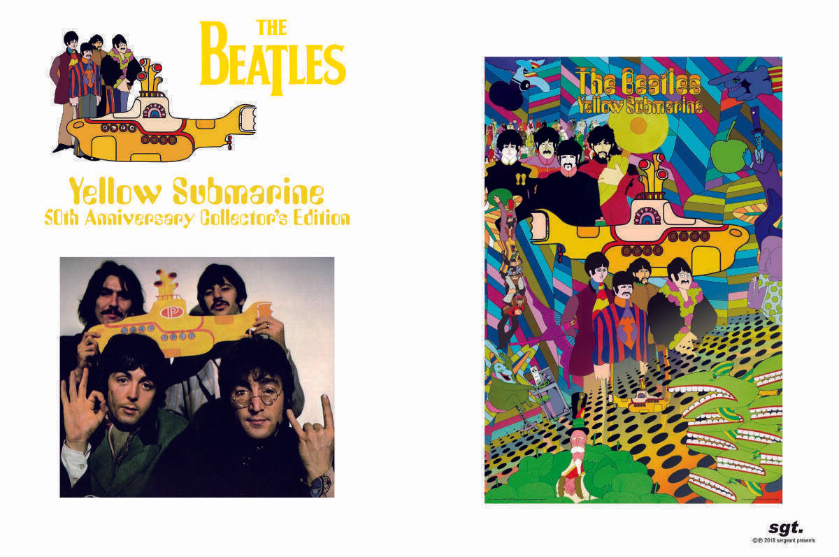 The Beatles Yellow Submarine 50th Anniversary Collector's Edition 2CD 2DVD Set