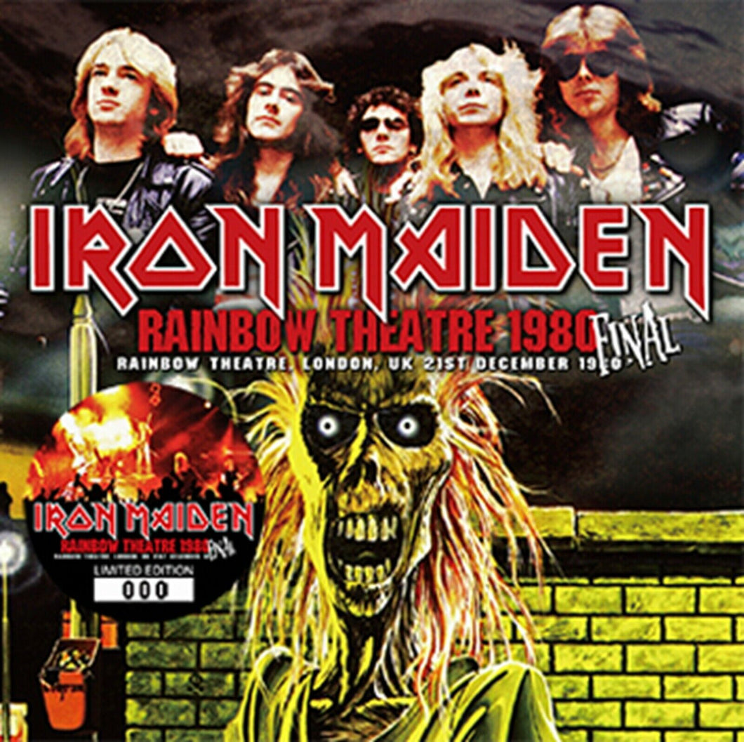 Iron Maiden Rainbow Theatre 1980 Final 2CD December 21, 1980 Rainbow Theater
