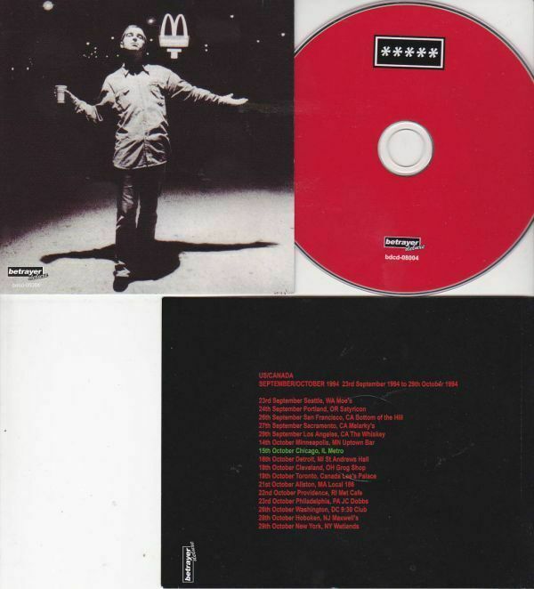 Oasis Live At The Metro 1CD Soundboard Chicago 1994
