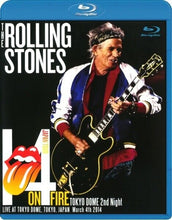 Load image into Gallery viewer, The Rolling Stones 14 On Fire 2014 Tokyo Dome 2nd Night Japan Blu-ray 1BDR
