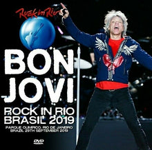 Load image into Gallery viewer, Bon Jovi Rock In Rio Brasil 2019 29th September DVD 2 Discs Set
