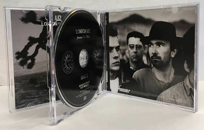 U2 London 612 Joshua Tree Tour 1987 2CD Moonchild Records