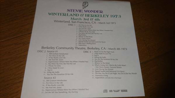 Stevie Wonder Special Sampler Mid Valley CD 3 Discs Set 1973 Music Rock Pops F/S