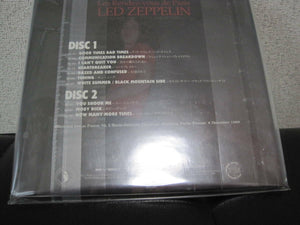 Led Zeppelin Les Rendez Vous De Paris 1969 CD 2 Discs 10 Tracks Hard Rock Music