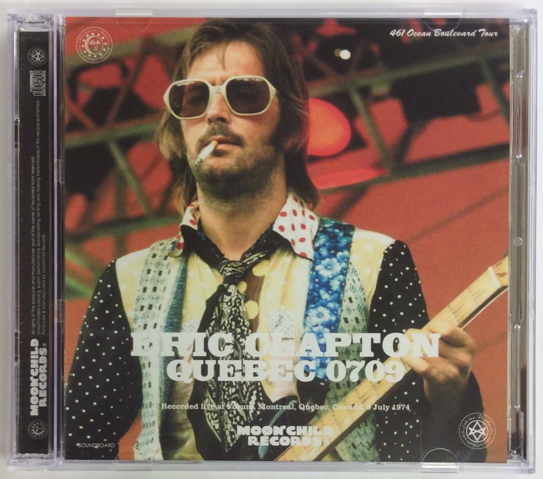 Eric Clapton Quebec 0709 1974 CD 2 Discs Case Set Soundboard Moonchild F/S New