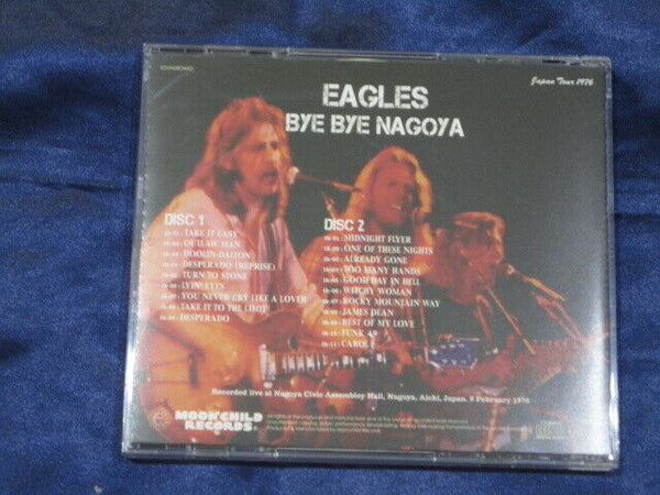 Eagles Bye Bye Nagoya 1976 CD 2 Discs Set Japan Tour Music
