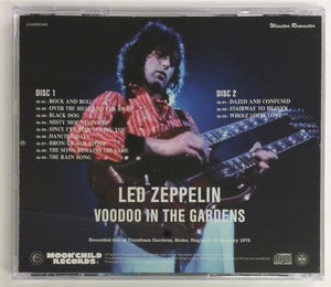 Led Zeppelin Voodoo In The Gardens 1973 CD 2 Discs Case Set Soundboard F/S