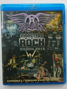 Aerosmith Monsters Of Rock Brazil 2013 Blu-ray 1 Disc 32 Tracks Music Rock F/S