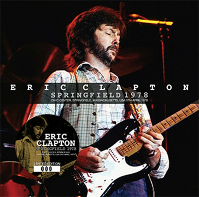 Eric Clapton Springfield 1978 2CD April 5th Massachusetts Soundboard