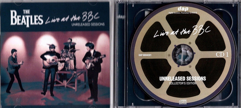 The Beatles Live At The BBC Studio Unreleased Sessions 2CD