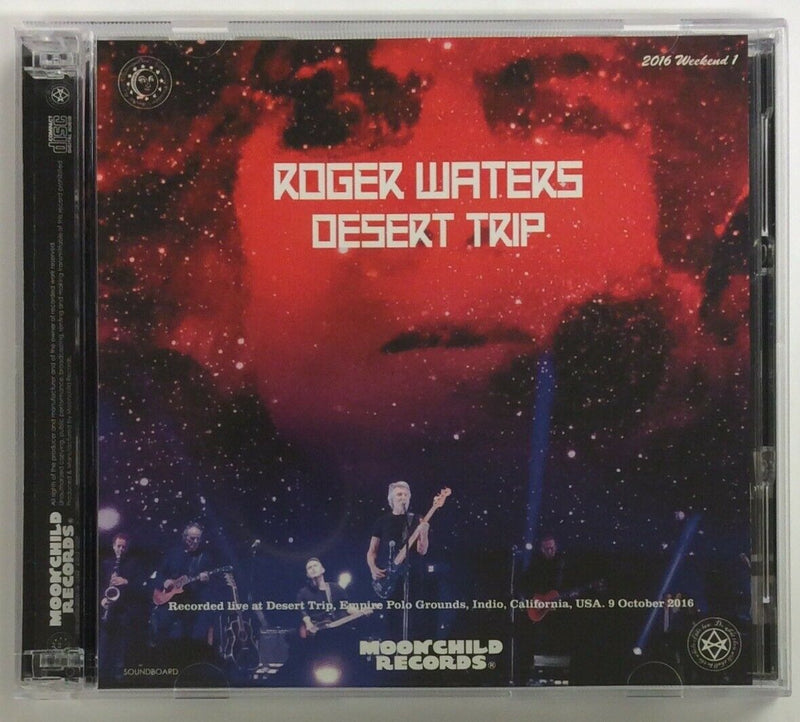 Pink Floyd Roger Waters Desert Trip 2016 3CD 30 Tracks Moonchild Records