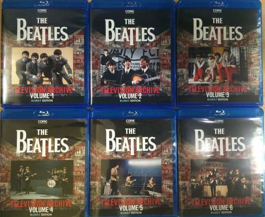The Beatles Television Archive Vol 1-6 Complete Blu-ray 6 BDR Set