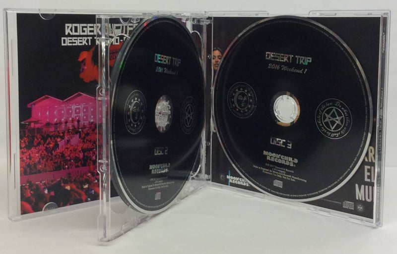 Pink Floyd Roger Waters Desert Trip 2016 3CD 30 Tracks Moonchild Records