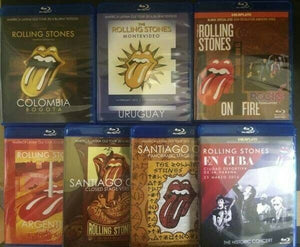 The Rolling Stones Latina Ole Tour 14 On Fire Cuba & South America 2016 7Blu-ray