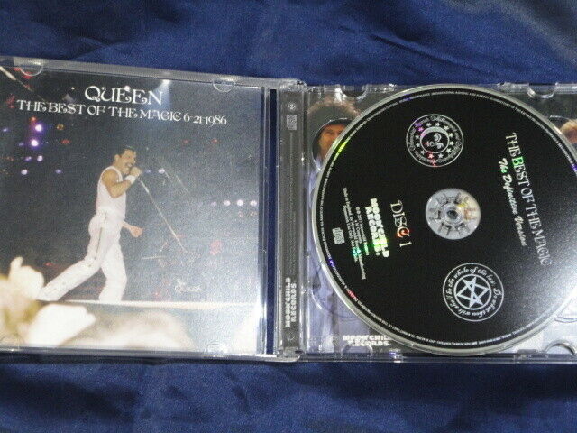 Queen The Best Of The Magic 1986 Definitive Version 2CD Moonchild Records