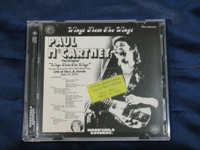 Paul McCartney Wings From The Wings A Cover 1976 CD 2 Discs Moonchild –  Music Lover Japan