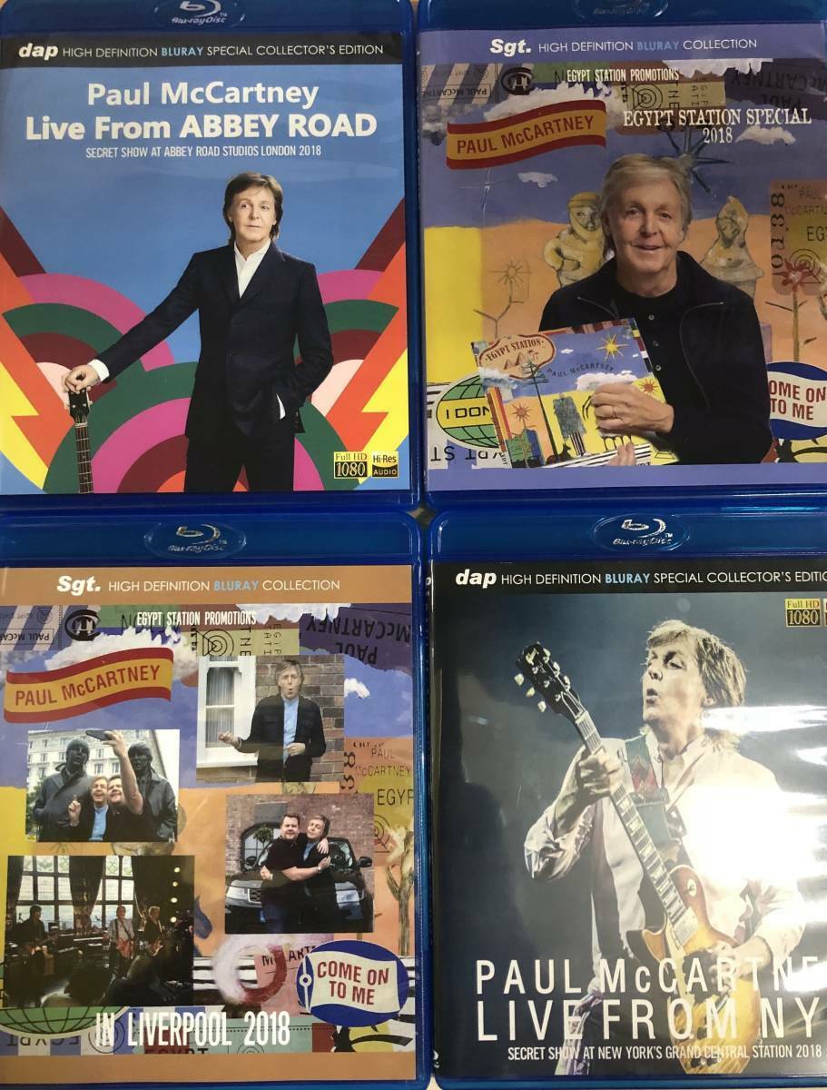 Paul McCartney Egypt Station 2018 Live From Abbey Road NYC Blu-ray 