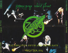 Load image into Gallery viewer, Jimmy Page &amp; Plant World Tour 1996 Celebrating Fifth And Sixth Days CD 4 Discs
