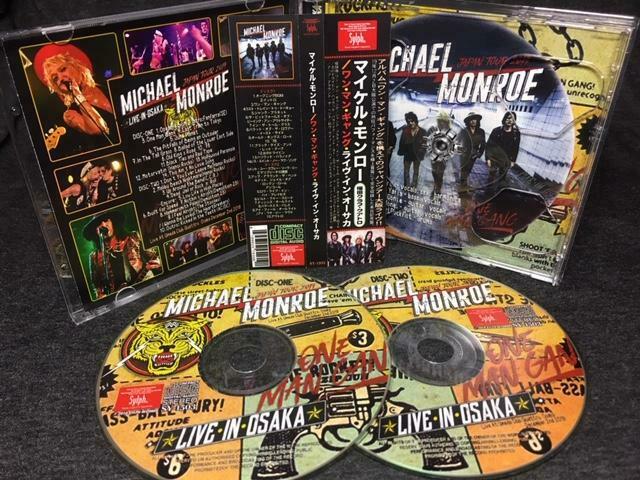 Michael Monroe One Man Gang Live In Osaka 2019 2CDR 24 Tracks