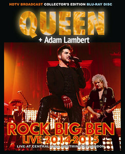 Queen Adam Lambert Rock Big Ben Live 2014-2015 Blu-ray 1 Disc 26 Tracks Music