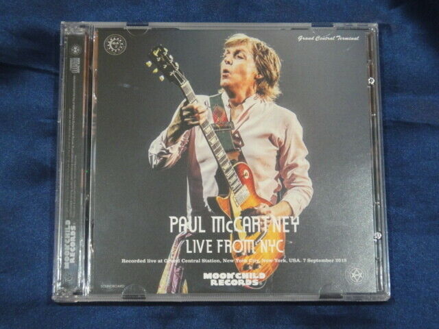 Paul McCartney Live From NYC CD 2 Discs 25 Tracks Moonchild Records Music Rock