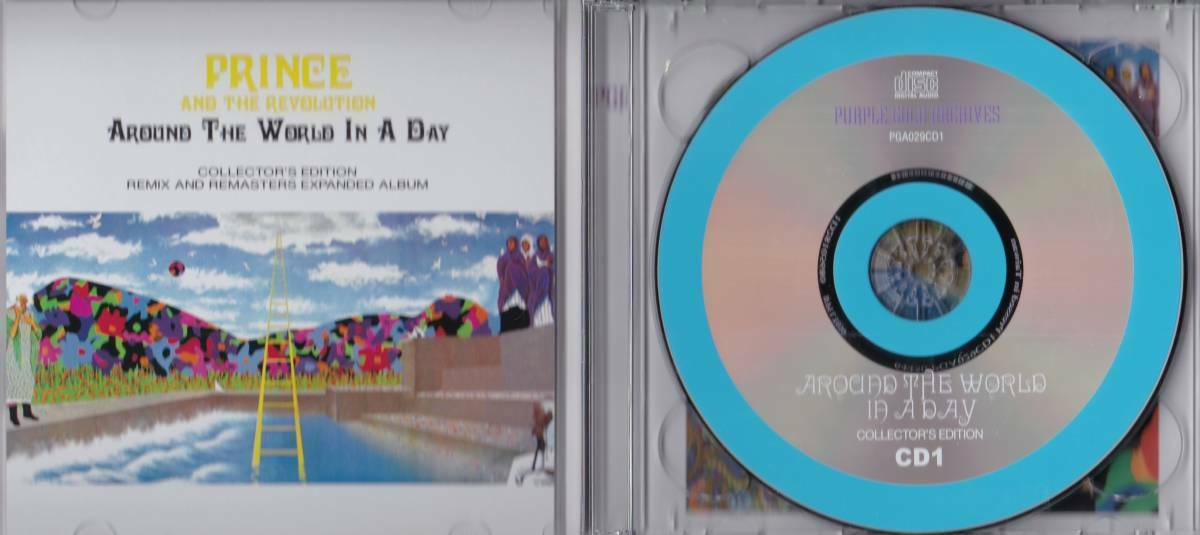 Prince Around The World In A Day Collector's Edition 2CD Purple Gold Archives