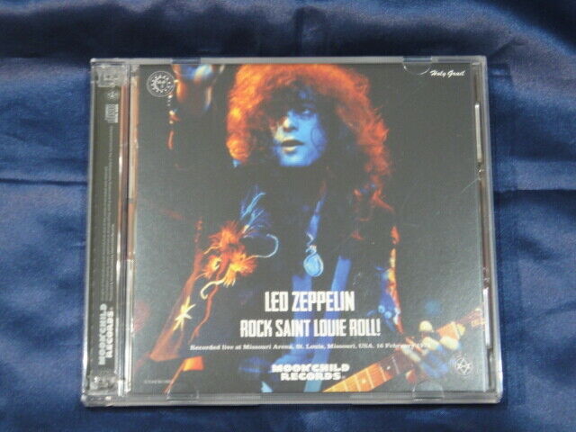 Led Zeppelin Rock Saint Louie Roll 3CD 15 Tracks Soundboard Moonchild Records