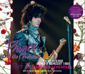 Prince And The Revolution Purple Rain Live And Rehearsal New Remaster 2CD 1DVD