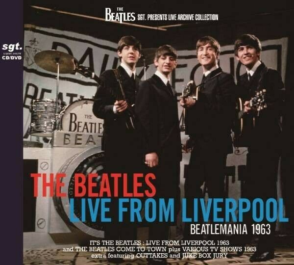 The Beatles Live From Liverpool 1963 1CD 1DVD Set 22 Tracks Music Rock Pops F/S