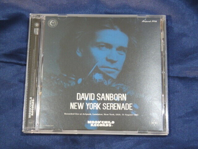 David Sanborn New York Serenade 1994 CD 1 Disc 7 Tracks Moonchild Records Music
