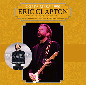 Eric Clapton Costa Mesa 1990 CD 2 Discs 18 Tracks Journeyman World Tour Music