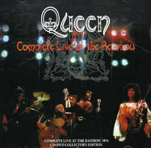 Queen Live At The Rainbow 1973-1974 London UK 1CD 1DVD Set 22 Tracks Music Rock