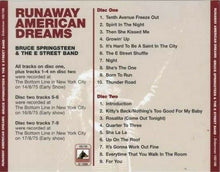 Load image into Gallery viewer, Bruce Springsteen &amp; The E Street Band Runaway American Dreams 2CD 19 Tracks F/S
