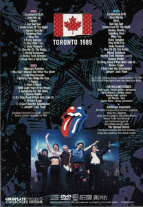 The Rolling Stones Steel Wheels Toronto 1989 2CD 1DVD Set