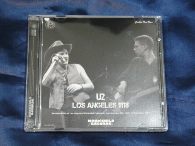 U2 Los Angeles 1118 Joshua Tree Tour 1987 2CD Moonchild Records