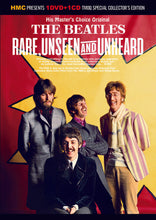 Load image into Gallery viewer, The Beatles Rare, Unseen And Unheard Special Collector&#39;s Edition 1CD 1DVD Set
