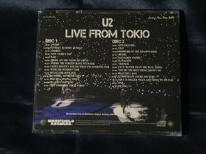 U2 Live From Tokio 2019 CD 2 Discs Set Joshua Tree Tour Moonchild IEM Soundboard