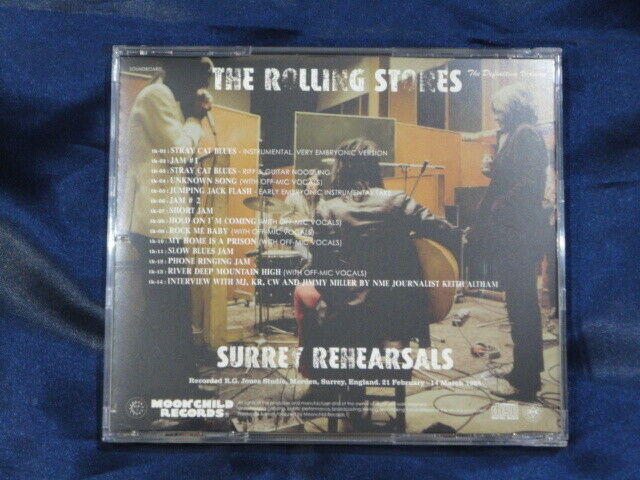 The Rrolling Stones Surrey Rehearsals 1968 Cover Type-B CD 14 tracks Moonchild