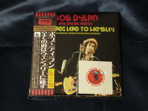 Bob Dylan All Roads Lead To Wembley LTD Edition 2CD 1DVD Empress Valley Music