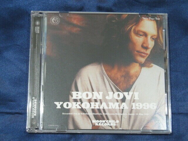 Bon Jovi Yokohama 1996 2CD 22 Tracks Moonchild Records