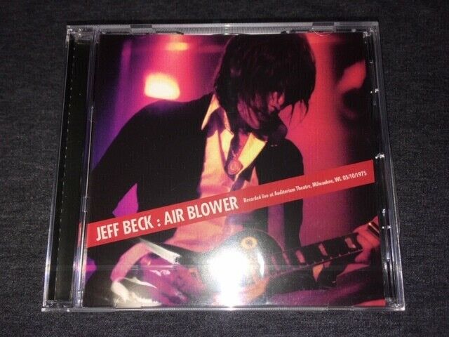 Jeff Beck Air Blower White Widow Auditorium Theater Milwaukee 1975 Soundboard CD