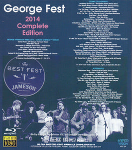 George Fest 2014 An Evening To Celebrate The Music Of George Harrison 1Blu-ray