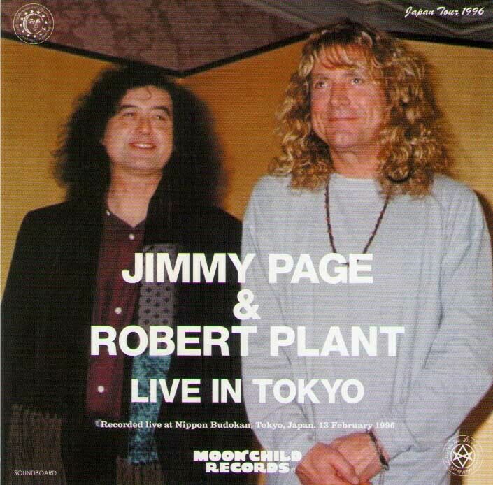 Jimmy Page & Robert Plant Live In Tokyo Budokan CD 2 Discs Moonchild Soundboard