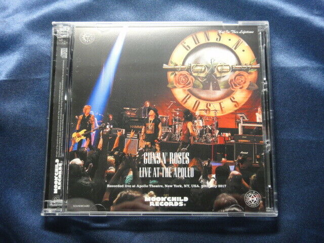 Guns 'N' Roses Live At The Apollo CD 3 Discs 31 Tracks Moonchild