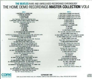 The Beatles The Home Demo Recordings Master Collection Vol4 CD 2 Discs 68 Tracks