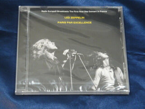 Led Zeppelin Paris Per Excellence CD 1 Disc 7 Tracks Empress Valley Hard Rock
