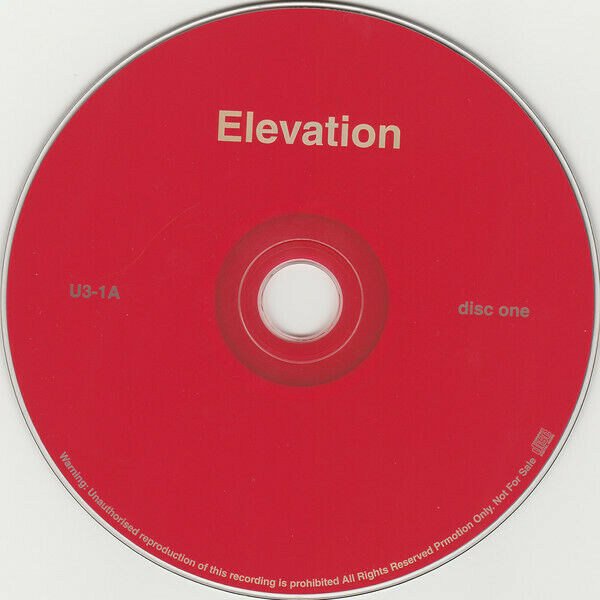 U2 2001 Live Elevation 2CD Florida London Minnesota