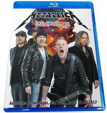 Load image into Gallery viewer, Metallica Lollapalooza Brasil 2017 Blu-ray 1 Disc 24 Tracks Music Heavy Metal
