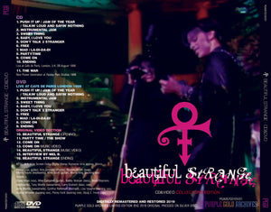 Prince Beautiful Strange Collector's Edition 1CD 1DVD Purple Gold Archives PGA